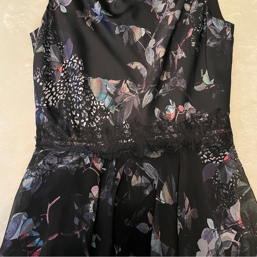 Reiss Peony Multi Printed Dress Size 2 - Picture 6 of 10